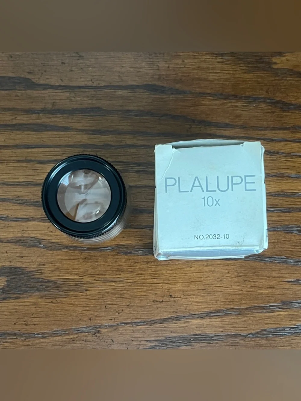 Peak PLALUPE 10x Loupe Magnifier — Black/Clear